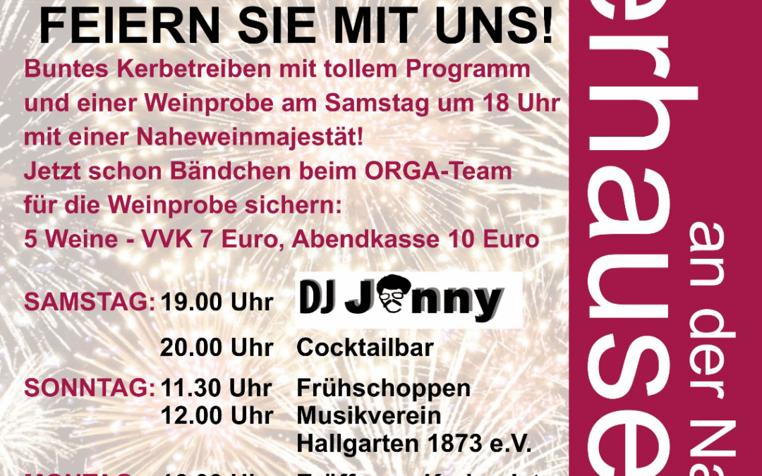 Grußwort Oberhäuser Kerb