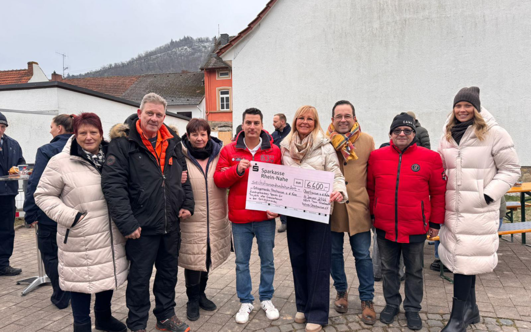 Spendenübergabe Talweihnacht